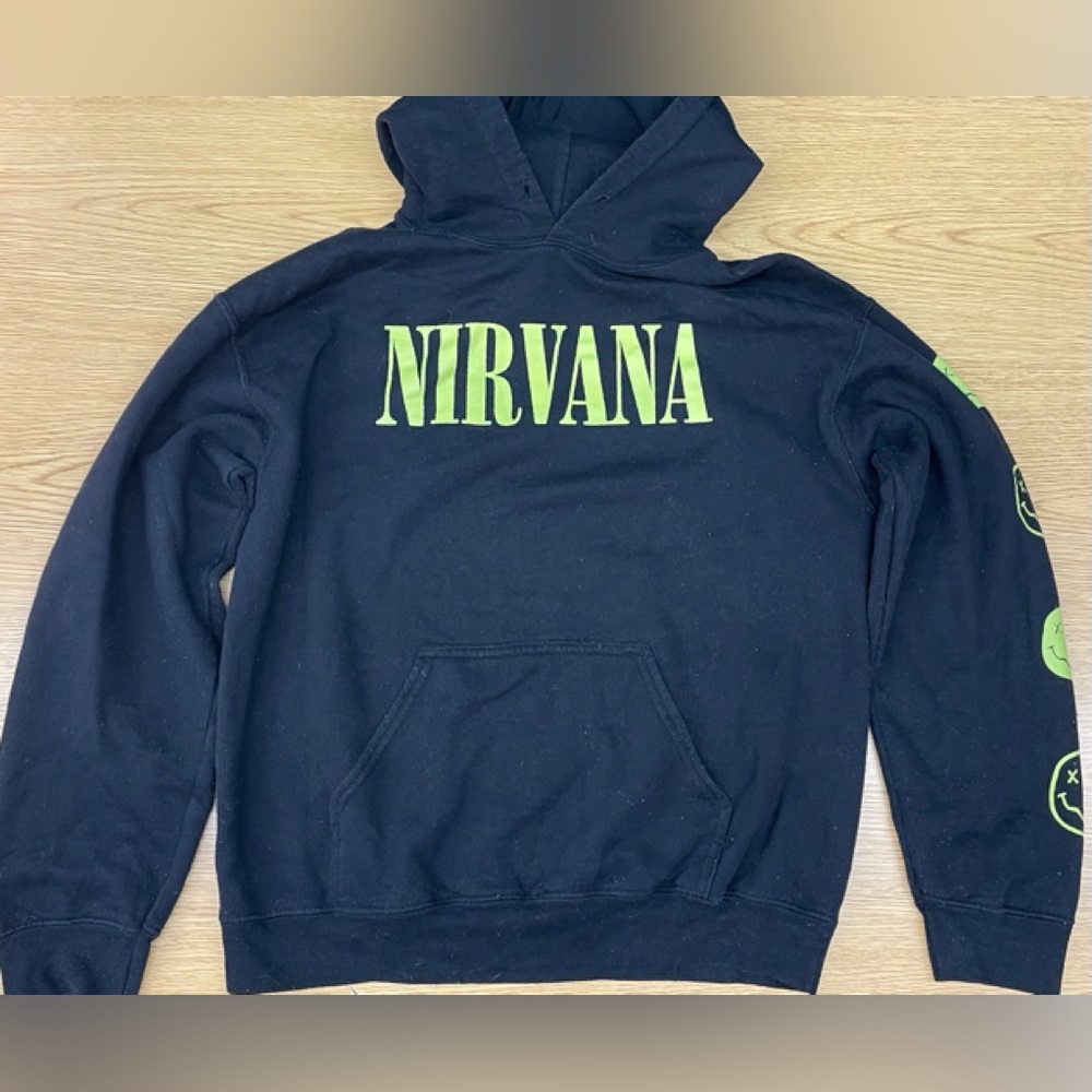Juniors Nirvana Hoodie Size M